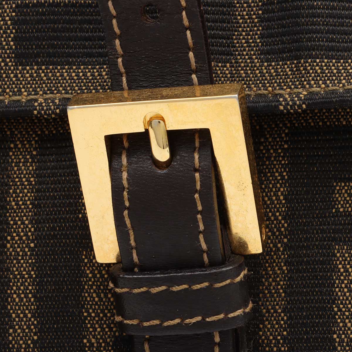 FF Zucca pattern handbag in brown
