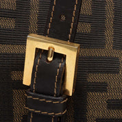 FF Zucca pattern handbag in brown