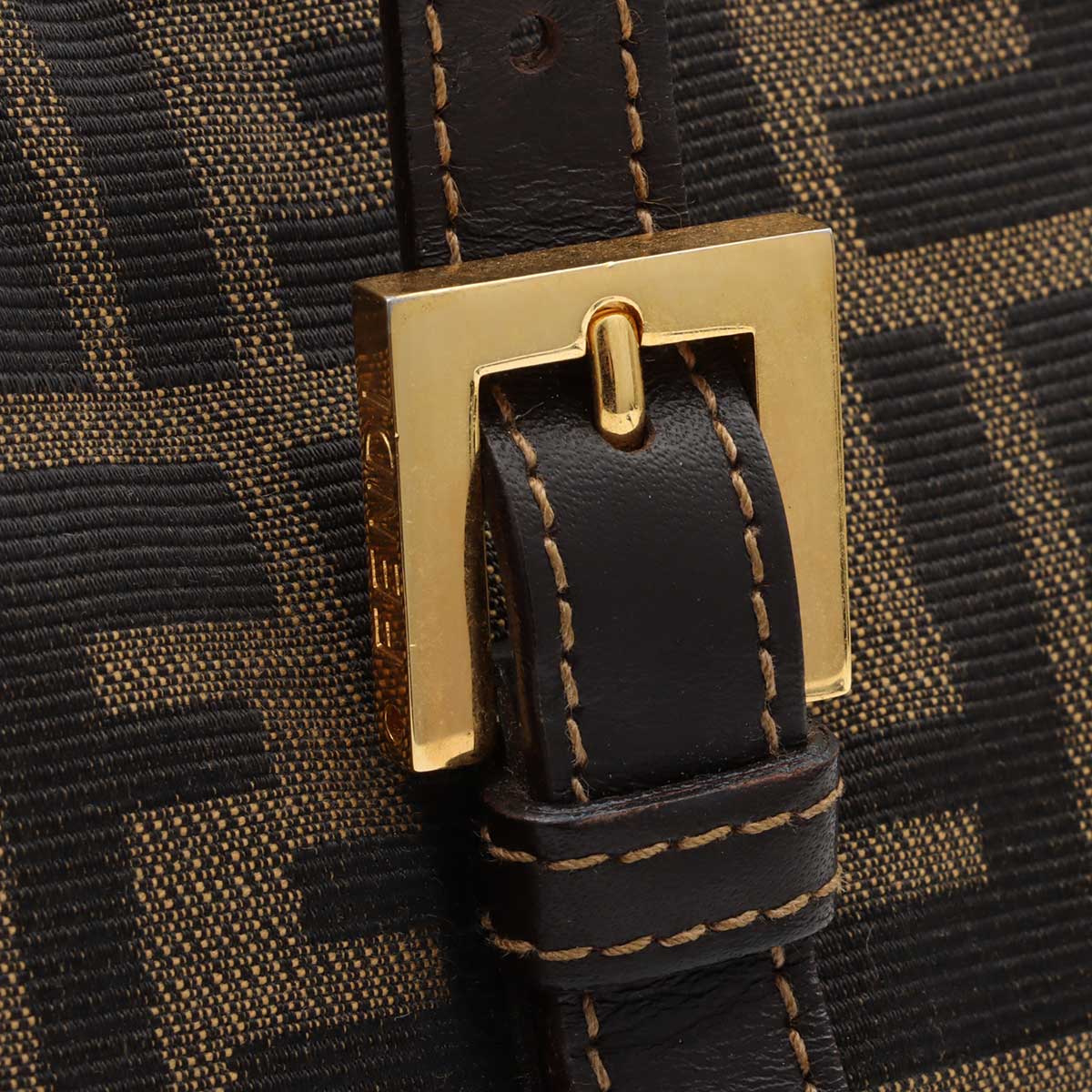 FF Zucca pattern handbag in brown