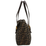 FF Zucca pattern handbag in brown