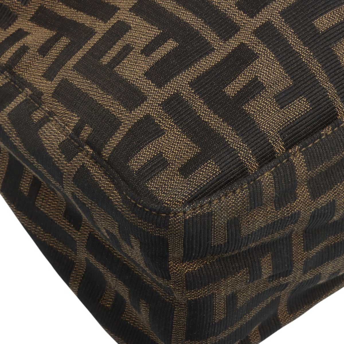 FF Zucca pattern handbag in brown