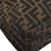 FF Zucca pattern handbag in brown