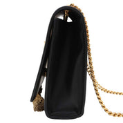 Kate Tassel Chain Shoulder Bag Black