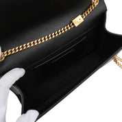 Kate Tassel Chain Shoulder Bag Black