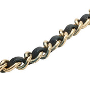 Circa 2013 CC Turn-lock Chain Shoulder Bag Mini, Navy