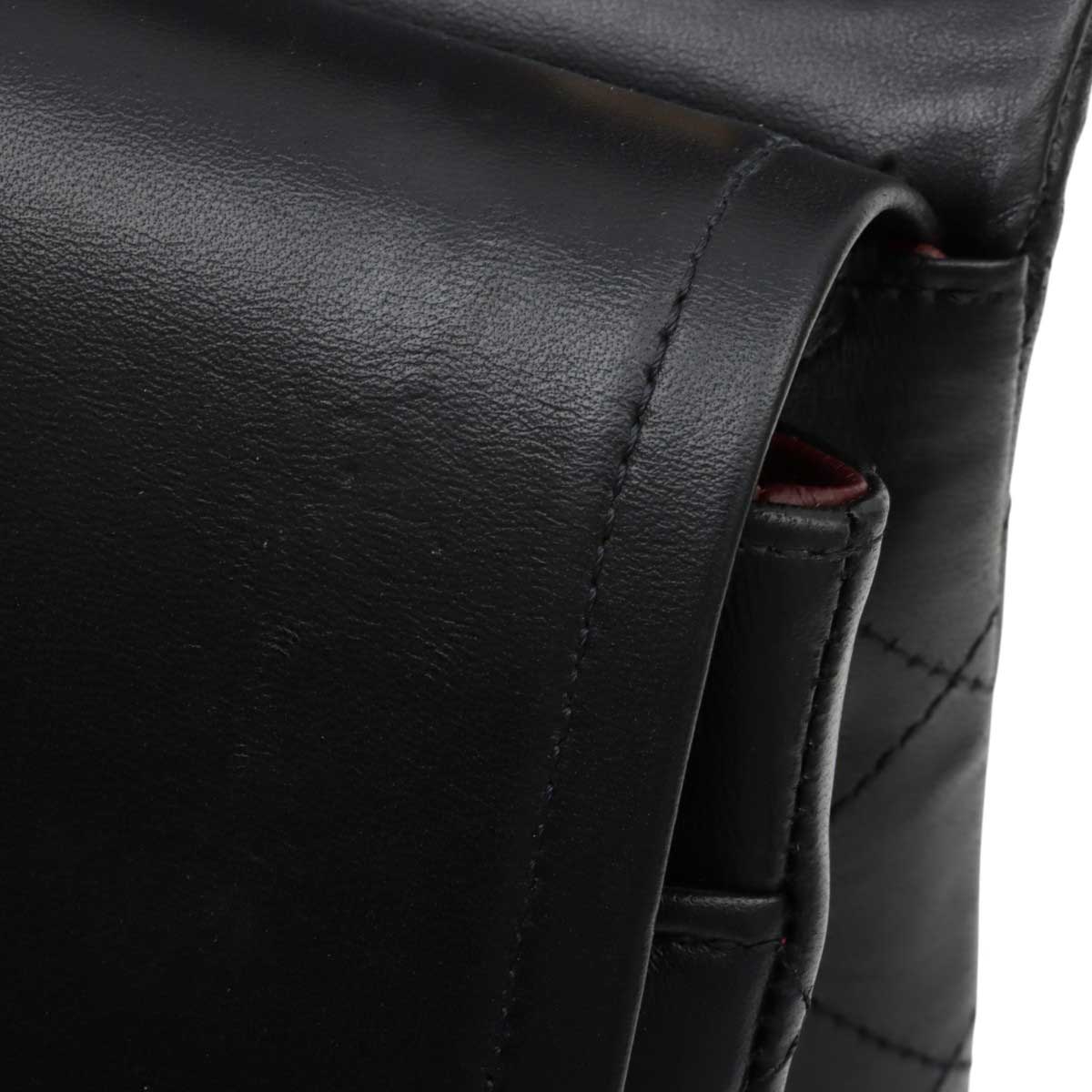 2016年頃製 クラシックフラップチェーンバッグ30cm ブラック