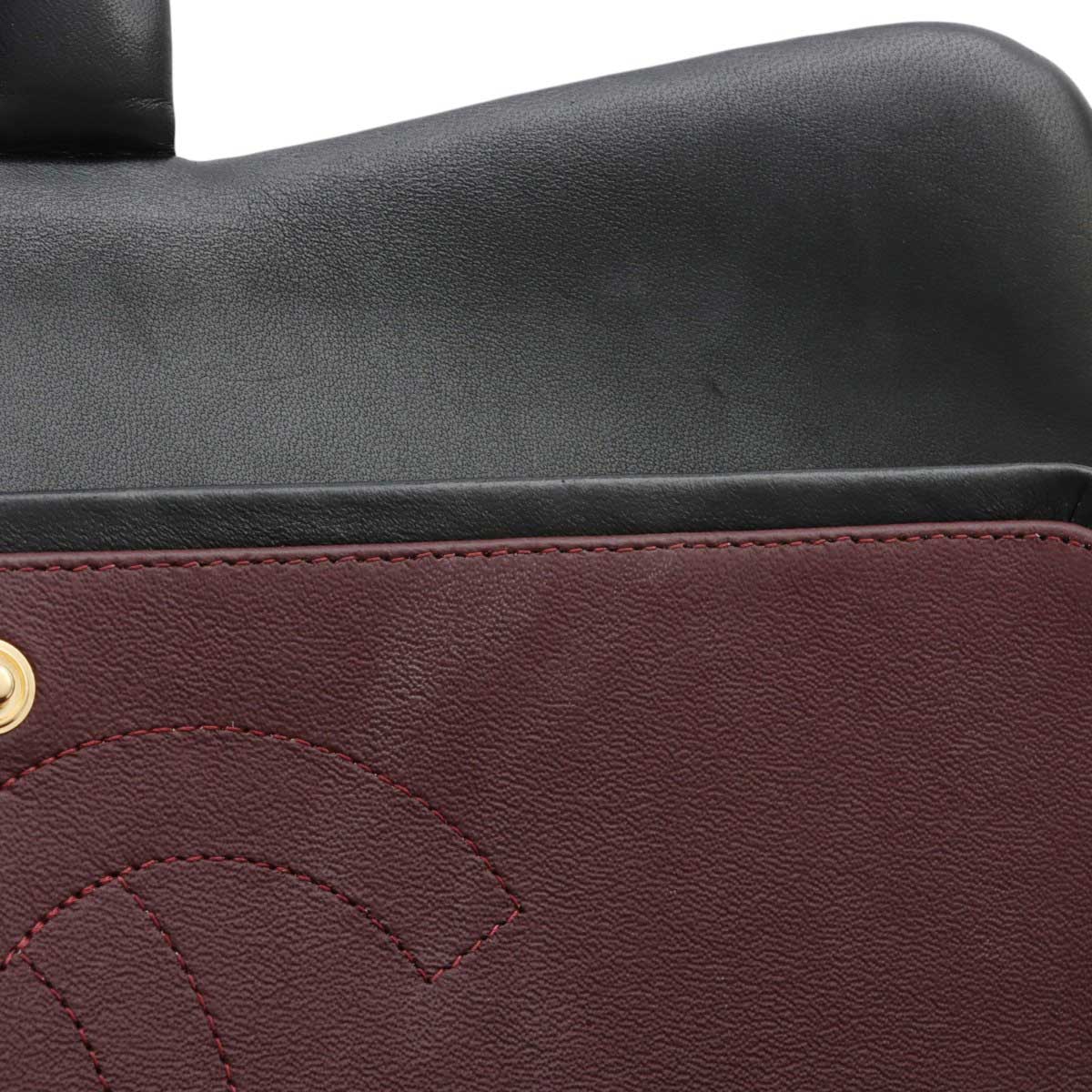2016年頃製 クラシックフラップチェーンバッグ30cm ブラック