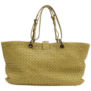 Intrecciato Tote Bag - Yellow