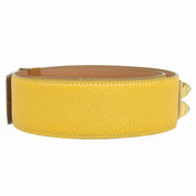 1985 Collier de Chien Belt in Jaune Ambre