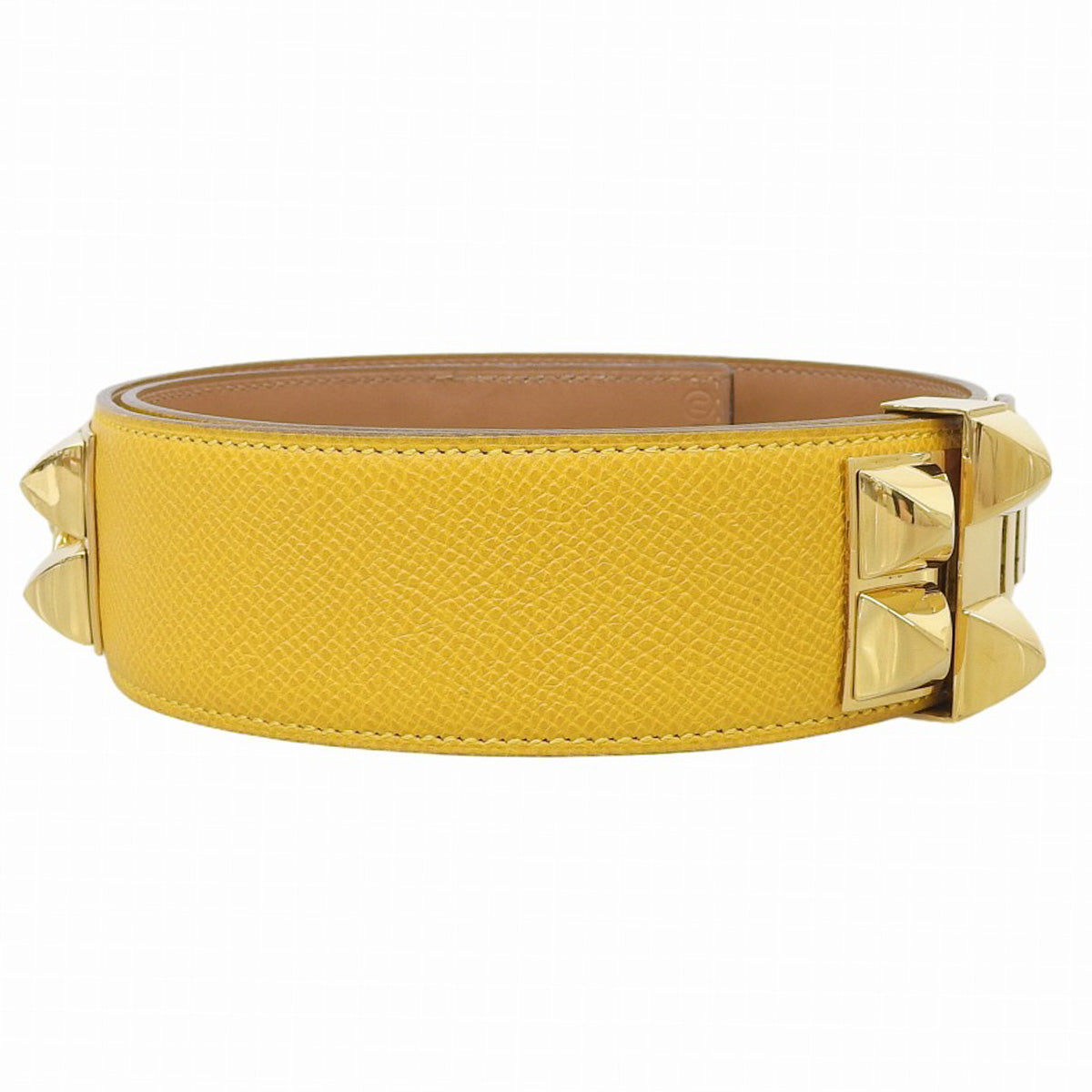 1985 Collier de Chien Belt in Jaune Ambre