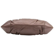 Gancini Plate Shoulder Bag Champagne Pink