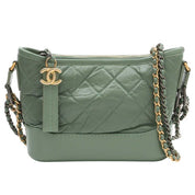 Gabrielle de Chanel Chain Shoulder Bag, Green, circa 2017