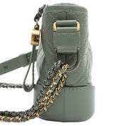 Gabrielle de Chanel Chain Shoulder Bag, Green, circa 2017
