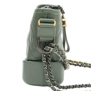 Gabrielle de Chanel Chain Shoulder Bag, Green, circa 2017