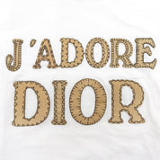 ジョン・ガリアーノ期 ロゴ半袖Tシャツ #36 ホワイト