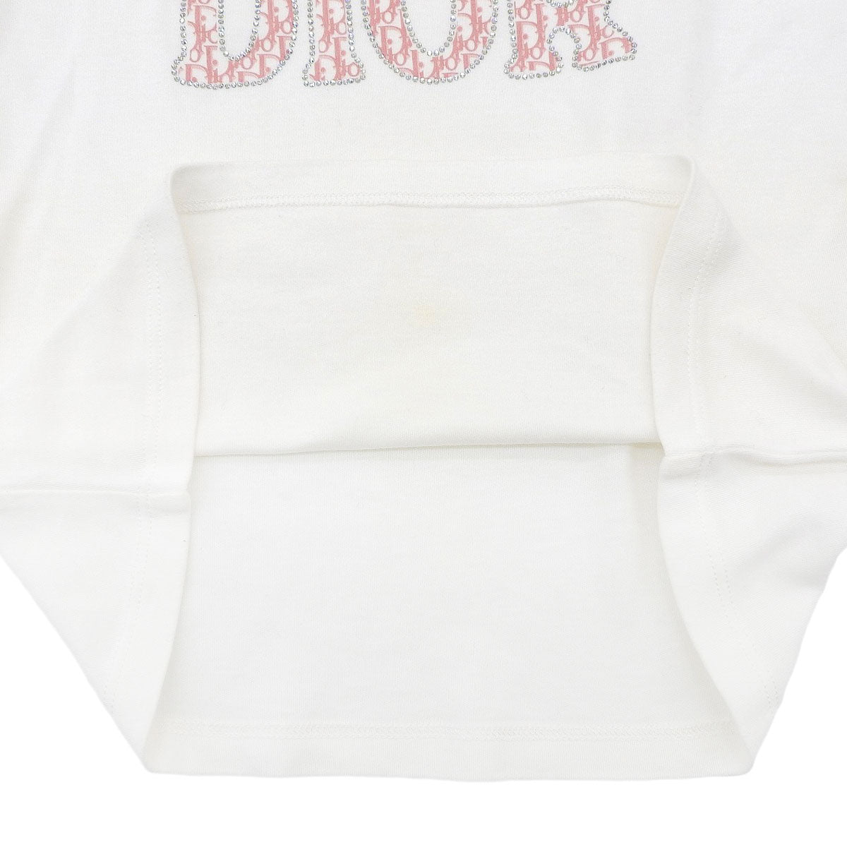 ジョン・ガリアーノ期 トロッターパターンロゴ半袖Tシャツ ホワイト