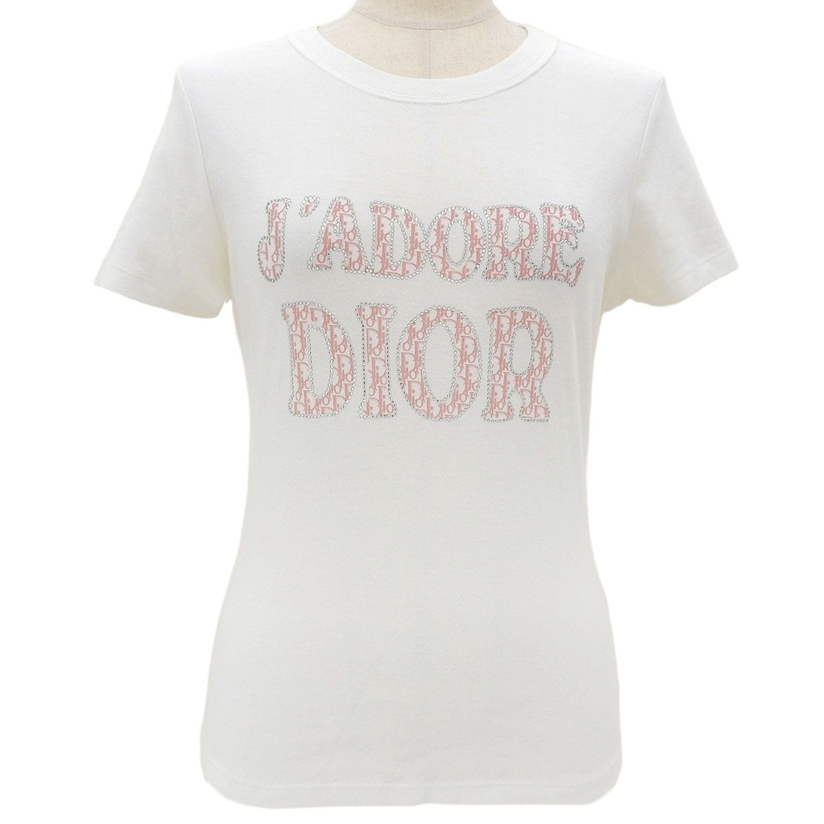 ジョン・ガリアーノ期 トロッターパターンロゴ半袖Tシャツ ホワイト
