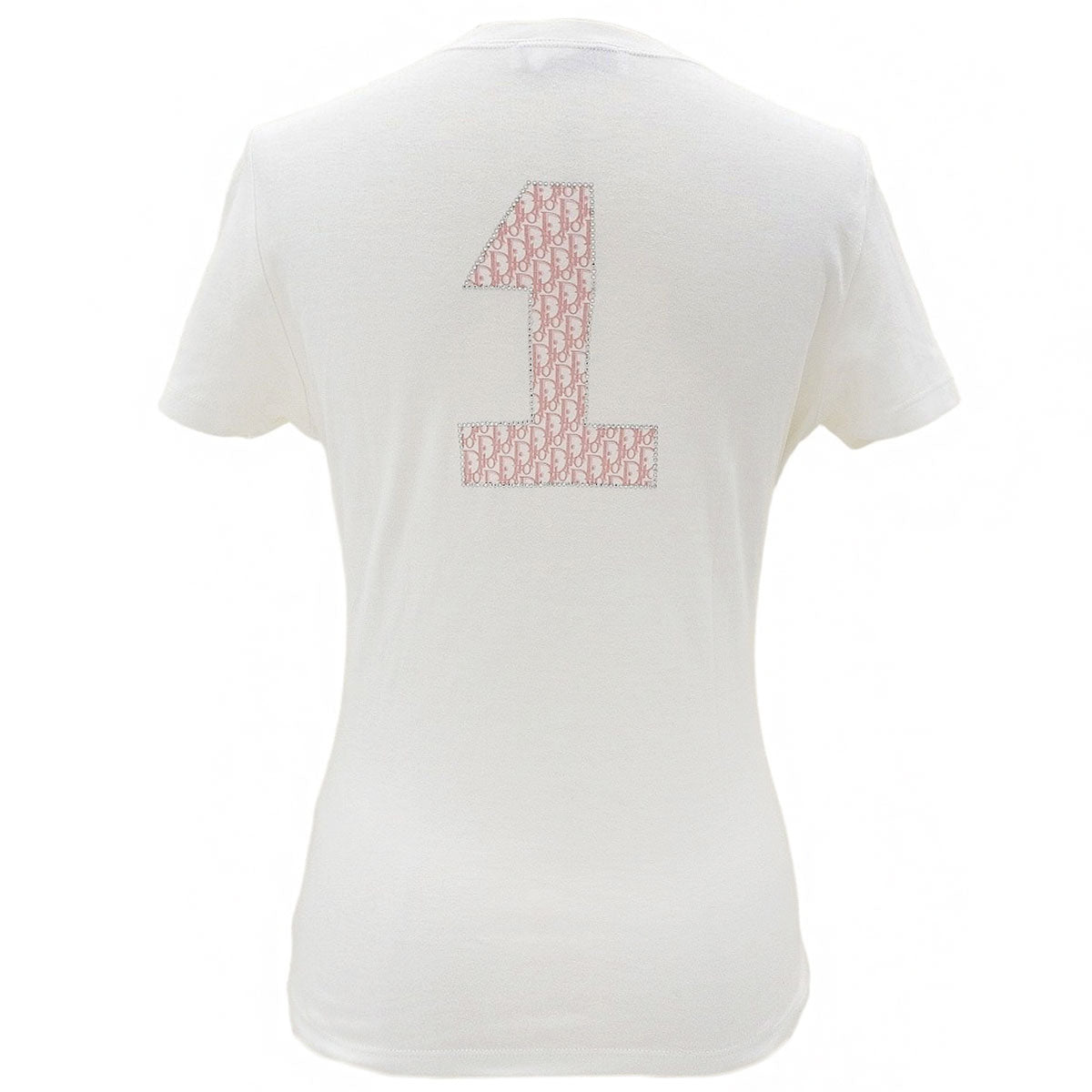 ジョン・ガリアーノ期 トロッターパターンロゴ半袖Tシャツ ホワイト