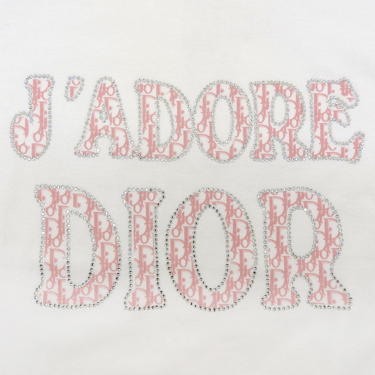 ジョン・ガリアーノ期 トロッターパターンロゴ半袖Tシャツ ホワイト
