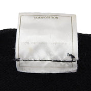 2006 Cashmere Bijou CC Mark Button Cardigan #38 Black