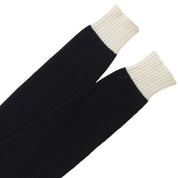 2006 Cashmere Bijou CC Mark Button Cardigan #38 Black