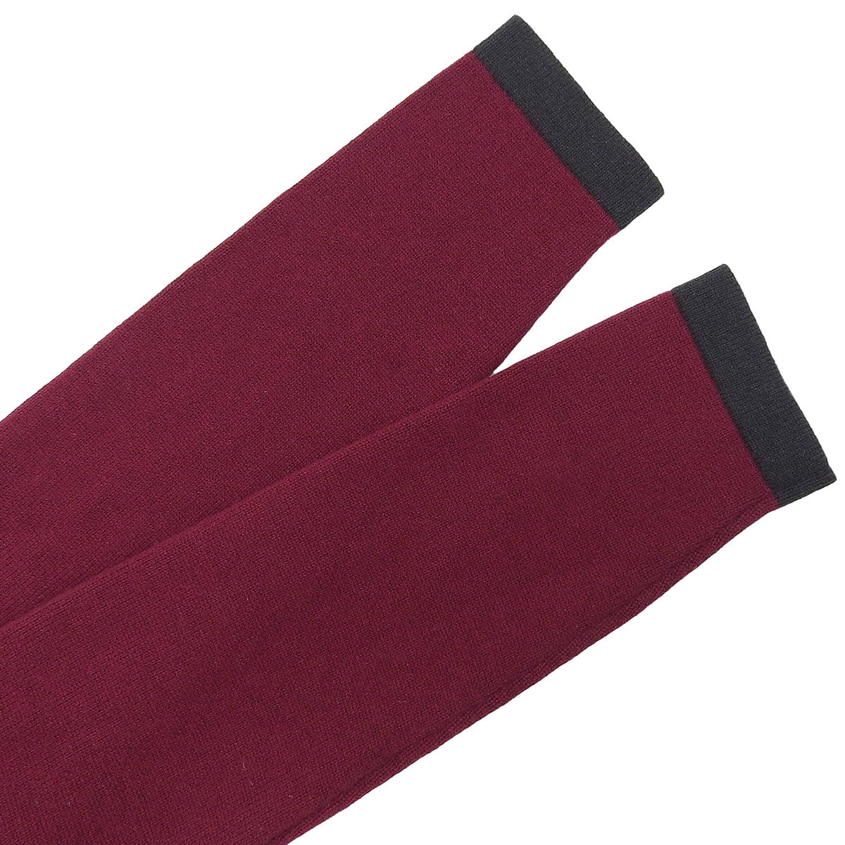 CC Turn-Lock Button Long Cardigan #40 Brown/Bordeaux