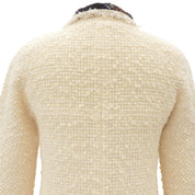 2013 Tweed Gripoix Button Jacket #34 Ivory
