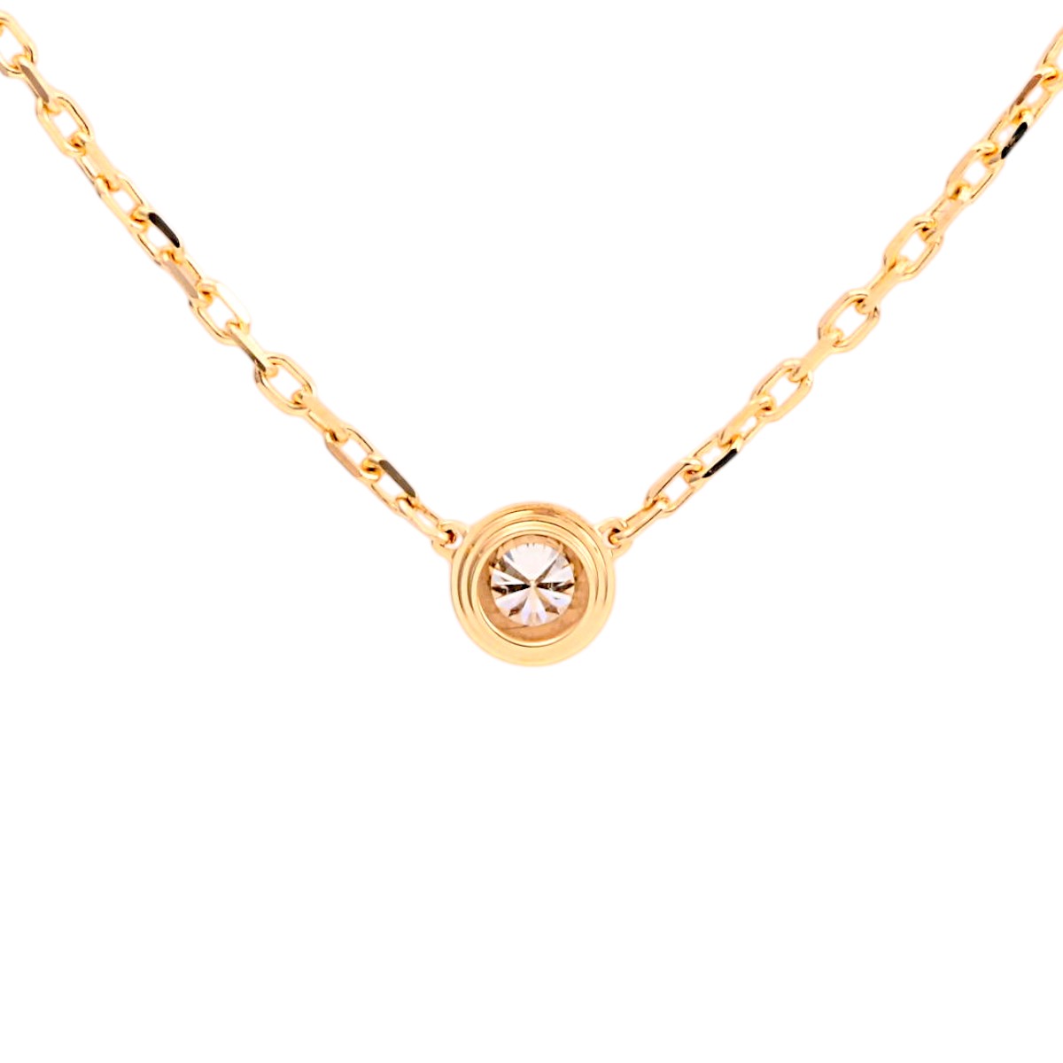 18K Damour SM Yellow Gold