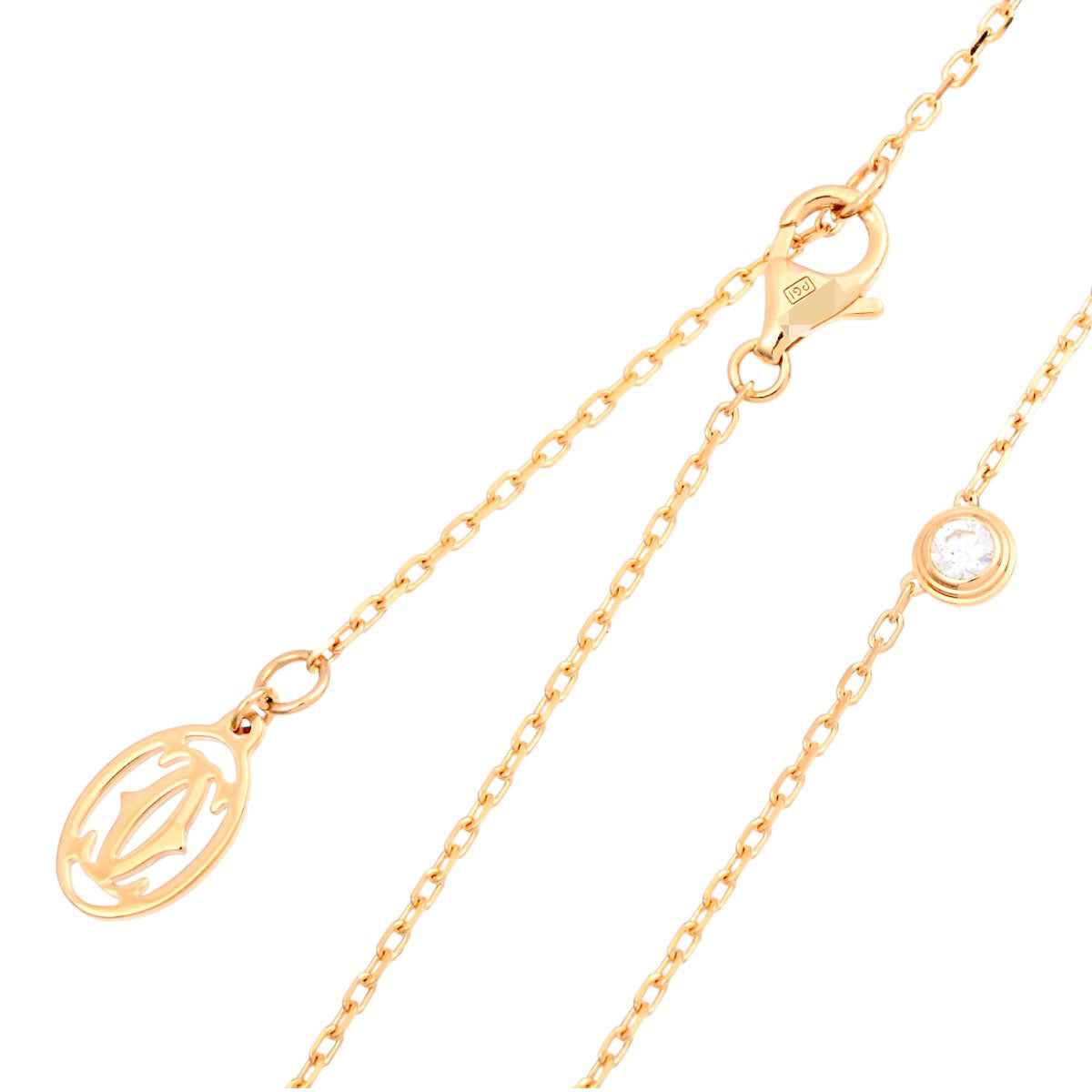 18K Damour SM Yellow Gold