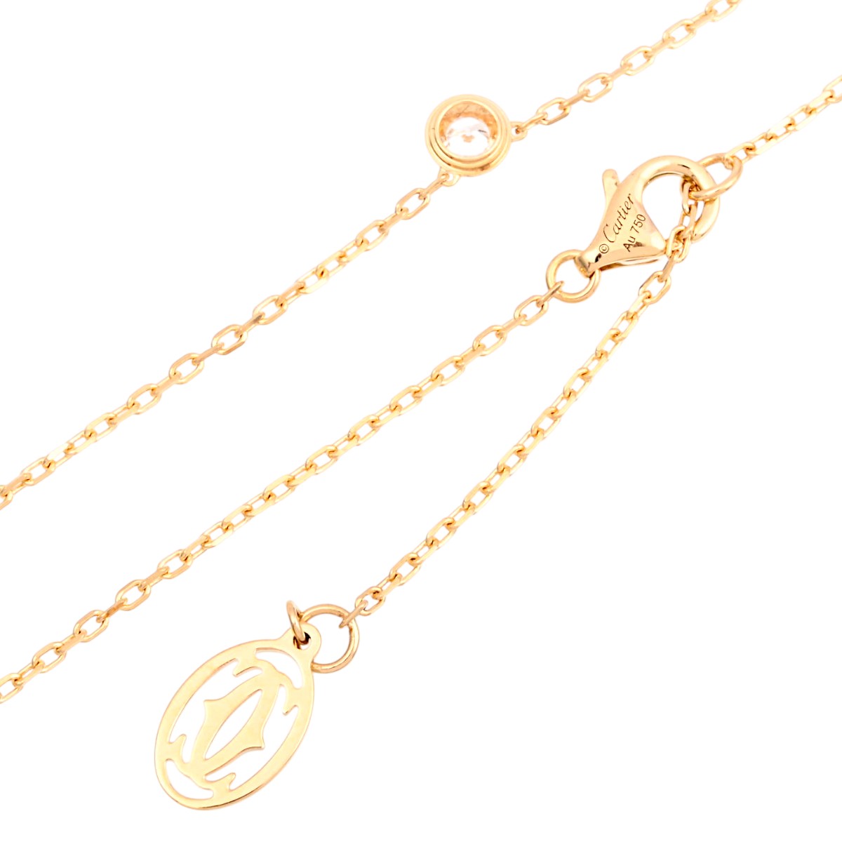 18K Damour SM Yellow Gold