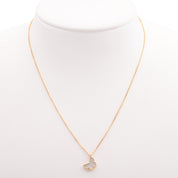 18K Sweet Alhambra Papillon Necklace Yellow Gold