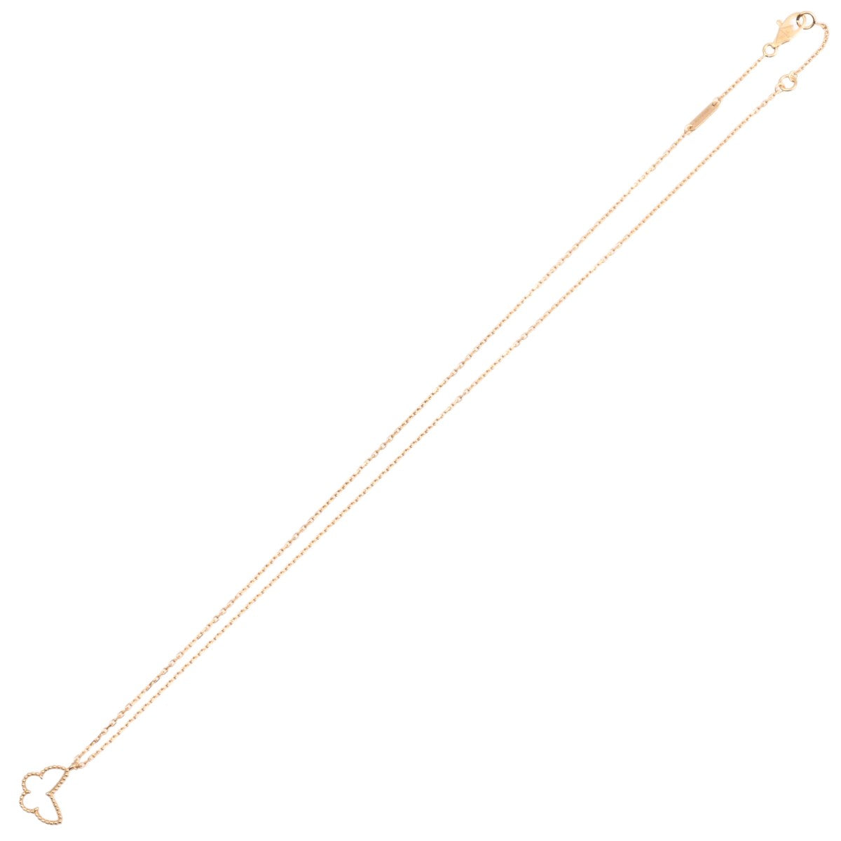 18K Sweet Alhambra Papillon Necklace Yellow Gold