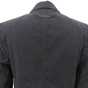 Logo Button Denim Jacket #38 Indigo