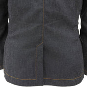 Logo Button Denim Jacket #38 Indigo