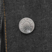 Logo Button Denim Jacket #38 Indigo