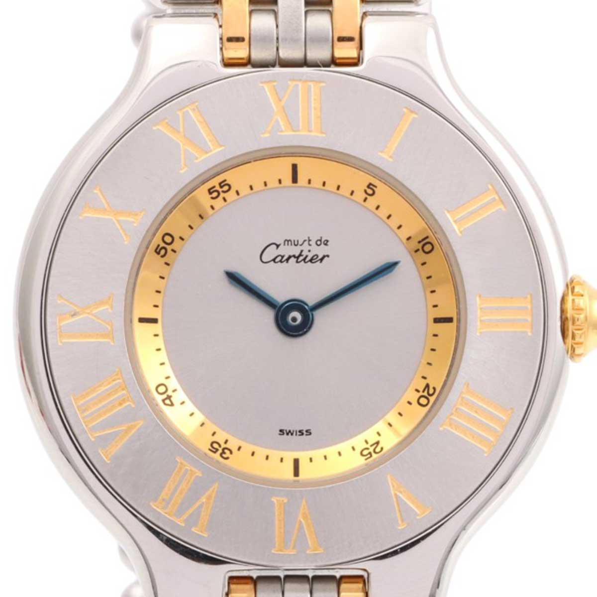 Must 21 SM W10073F4 Quartz Silver