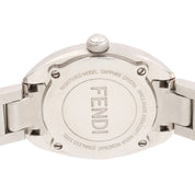 Round Logo Face Watch 21000S White Shell