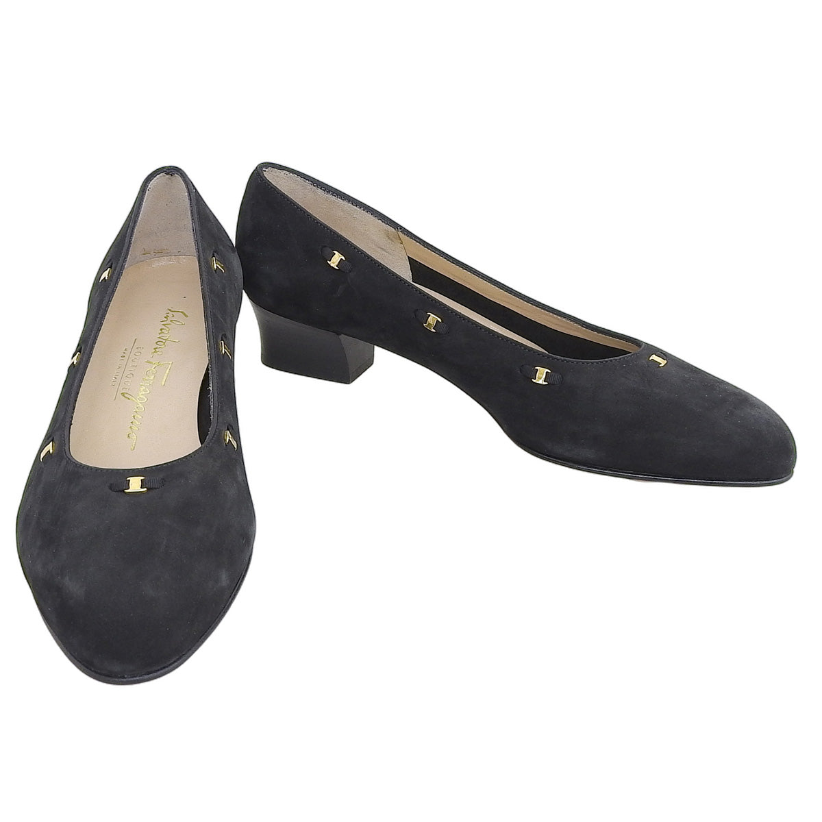 Vara Plate Pumps #6 Black