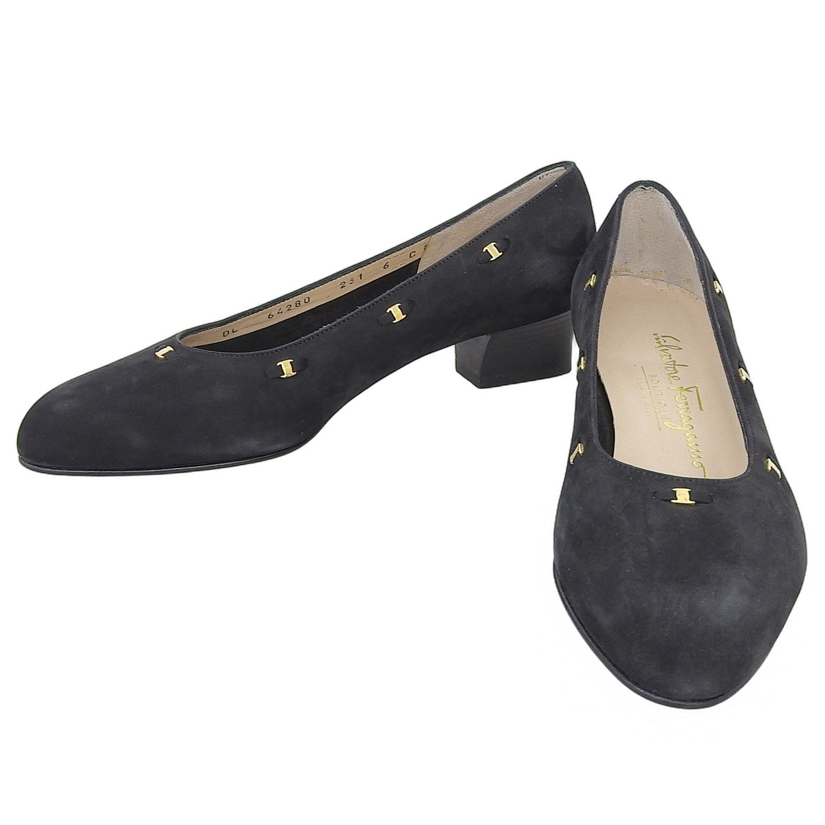 Vara Plate Pumps #6 Black