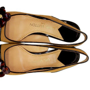 2004 Monogram Flower Pumps #37 Brown