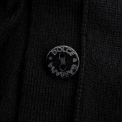 Polka Dot Ruffle Cardigan #36 Black