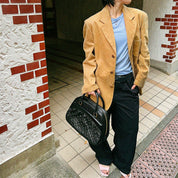 Sheepskin Tailored Jacket #50 Camel