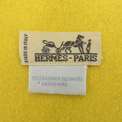 Wool Logo Scarf Blue/Yellow