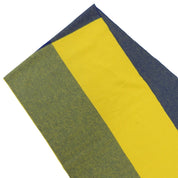 Wool Logo Scarf Blue/Yellow