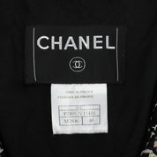 2005 Tweed C-Mark Emblem Patch Long Jacket #40 Black