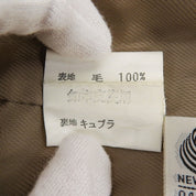 チェックパターンブルゾン ベージュ