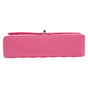 2019-ish Caviar Skin Classic Flap Chain Bag 25cm Pink