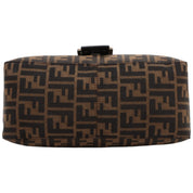 FF ZUCCA Pattern Mamma Bucket Bag Brown
