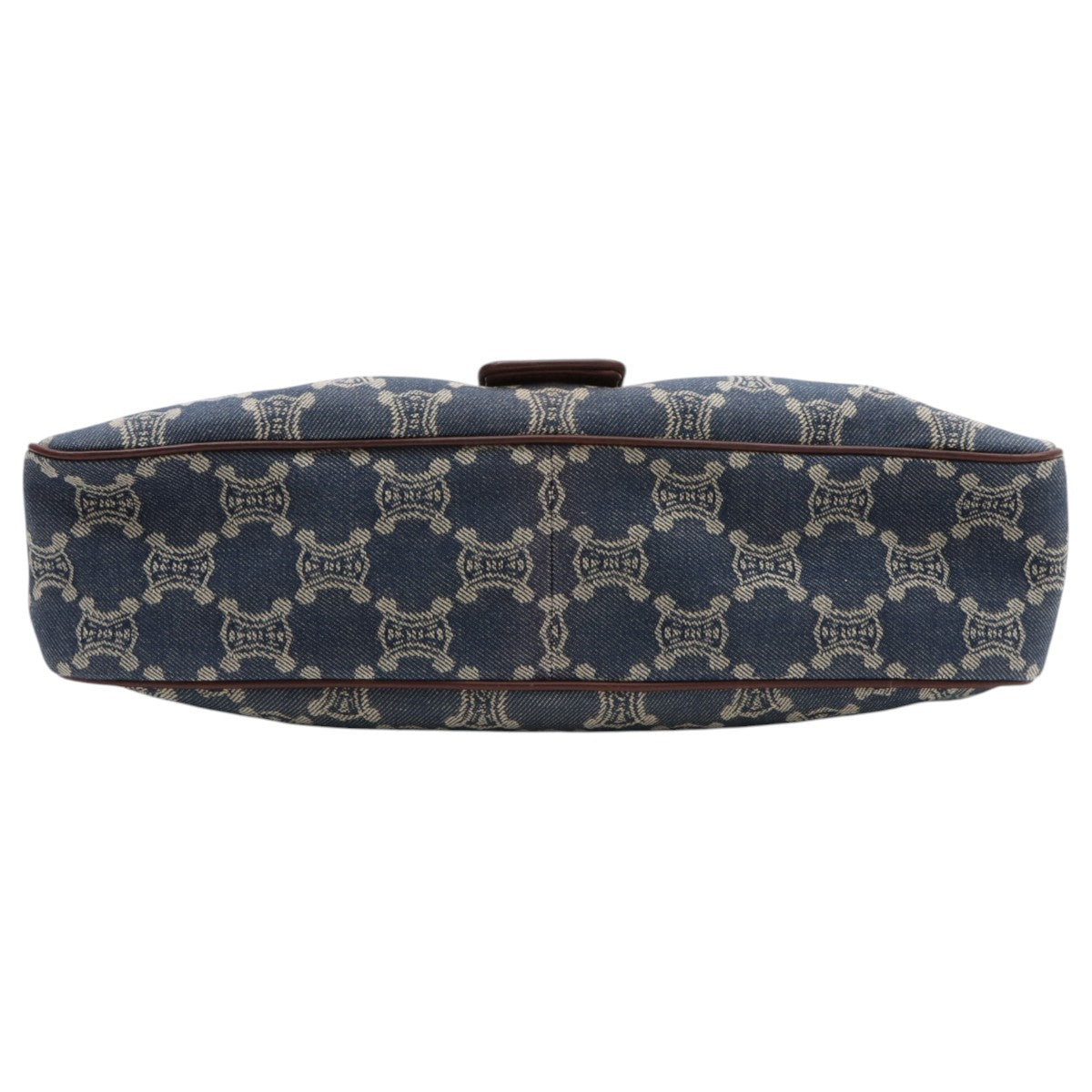 Paris Macadam Pattern Handbag Blue/Brown