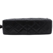 1995-era CC Mark Stitch Tassel Square Bag Black